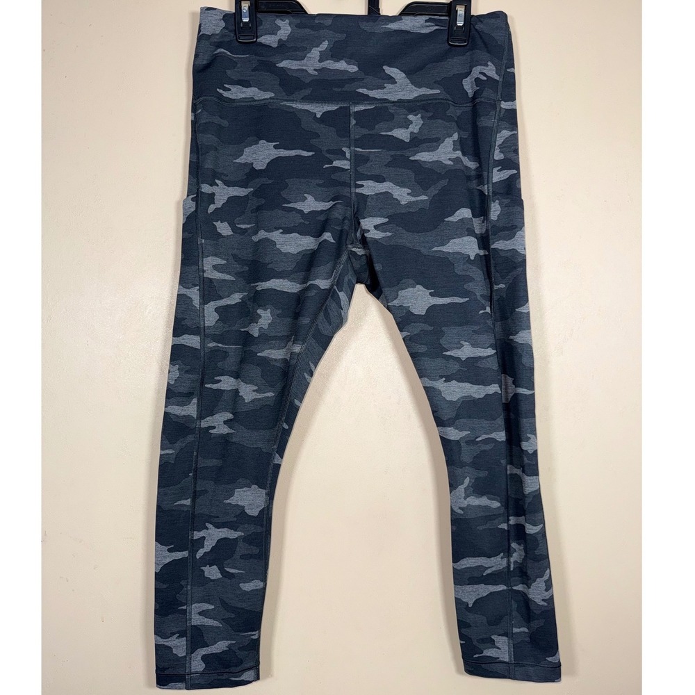 Athleta Ultimate Camo 7/8 Tight Grey Black Camouflage Leggings Plus Size 1X